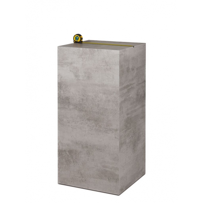 Solits sokkel betonlook, 50 x 50 x 100 cm (lxbxh)