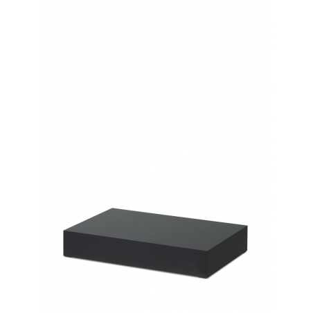 Etalage sokkel zwart mat, 40 x 60 x 10 cm (lxbxh)