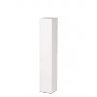 MDF witte sokkels | plantenzuilen | zuilen wit MDF zijdeglans