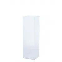 Plexiglas sokkels | zuilen  van plexiglas | ook op maat in kleur
