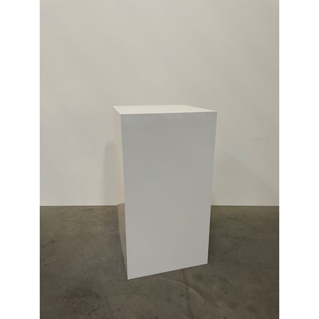 Solits sokkel wit hoogglans, 45 x 45 x 85 cm (lxbxh) - SALE