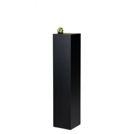 MDF zwarte sokkels | plantenzuilen | zuilen zwart MDF zijdeglans