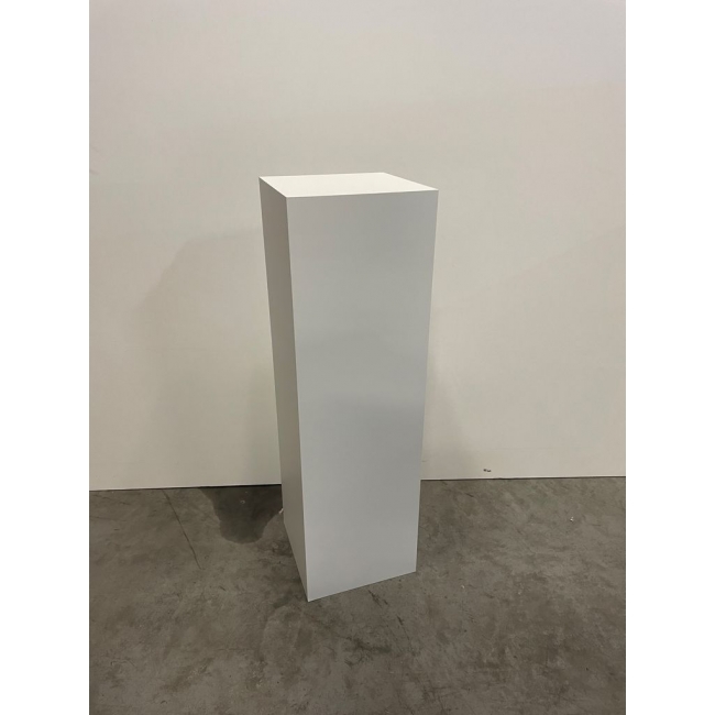 Solits sokkel wit mat, 30 x 30 x 100 cm (lxbxh) - SALE