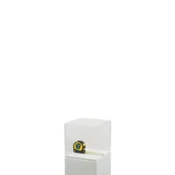 Plexiglas vitrinekap | plexiglas stolp | maquettekap op maat