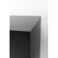 MDF zwarte sokkels | plantenzuilen | zuilen zwart MDF zijdeglans