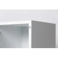 kastsokkel hoogglans wit
