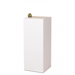 sokkels MDF blank overschilderbaar | zuilen MDF blank wit voorgegr