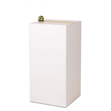sokkels MDF blank overschilderbaar | zuilen MDF blank wit voorgegr