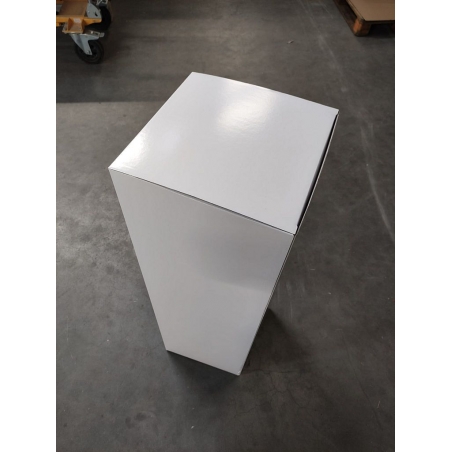 5 kartonnen sokkels wit, 30 x 30 x 100 cm (lxbxh) - SALE