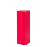Plexiglas sokkels | zuilen  van plexiglas | ook op maat in kleur