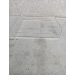 plexiglas vitrine, 40 x 40 x 10 cm (LxBxH) - SALE