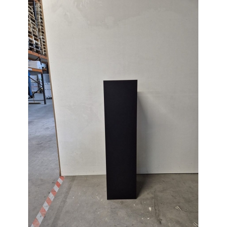 Solits sokkel zwart mat, 25 x 25 x 100 cm (LxBxH) - SALE