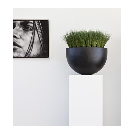 witte sokkels | plantenzuilen | zuilen wit