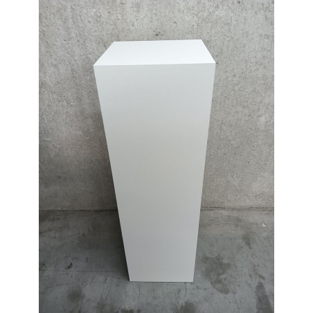 Solits sokkel wit mat, 30 x 30 x 100 cm (LxBxH) - SALE