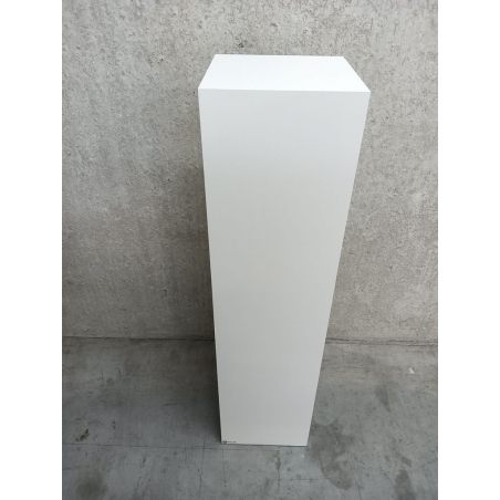 Solits sokkel wit mat, 25 x 25 x 100 cm (LxBxH) - SALE