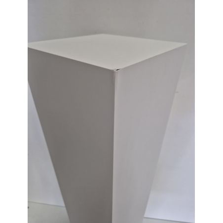 Solits sokkel wit mat, 20 x 20 x 90 cm (LxBxH) - SALE