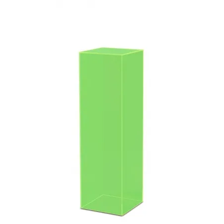 Plexiglas sokkels | zuilen  van plexiglas | ook op maat in kleur