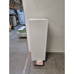 Solits sokkel wit mat, 40 x 40 x 115 cm (LxBxH) - SALE