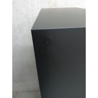 Solits sokkel zwart mat, 47 x 23 x 115 cm (LxBxH) - SALE