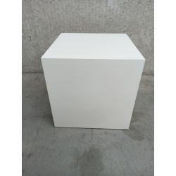Solits sokkel wit mat, 30 x 30 x 30 cm (LxBxH) - SALE