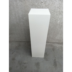 Solits sokkel kleur, RAL 9010, 25 x 25 x 90 cm (LxBxH) - SALE