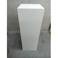 Solits sokkel wit mat, 35 x 35 x 100 cm (LxBxH) - SALE