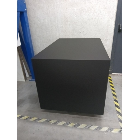 Solits sokkel zwart mat, 124 x 83 x 73 cm (LxBxH) - SALE