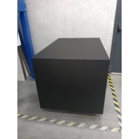 Solits sokkel zwart mat, 124 x 83 x 73 cm (LxBxH) - SALE