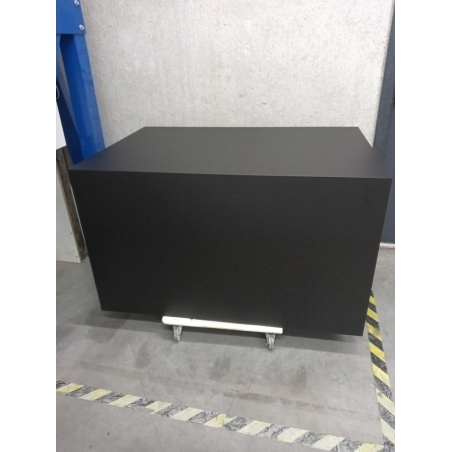 Solits sokkel zwart mat, 124 x 83 x 73 cm (LxBxH) - SALE