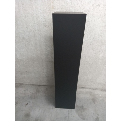 Solits sokkel zwart mat, 25 x 25 x 113 cm (LxBxH) - SALE