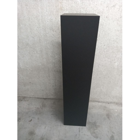Solits sokkel zwart mat, 25 x 25 x 113 cm (LxBxH) - SALE