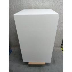 Solits sokkel wit mat, 60 x 60 x 100 cm (LxBxH) - SALE