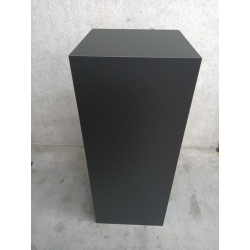 Solits sokkel zwart mat, 40 x 40 x 100 cm (LxBxH) - SALE