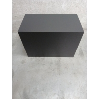 Solits sokkel zwart mat, 65 x 35 x 45 cm (LxBxH) - SALE