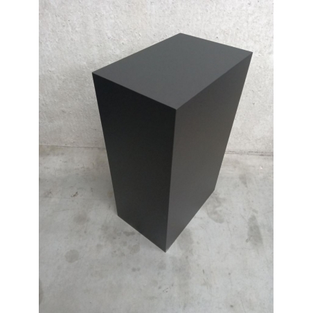 Solits sokkel zwart mat, 45 x 30 x 75 cm (LxBxH) - SALE