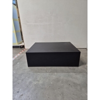 Solits sokkel zwart mat, 80 x 60 x 25 cm (LxBxH) - SALE
