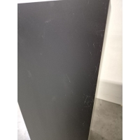 Solits sokkel zwart mat, 26 x 21 x 65 cm (LxBxH) - SALE