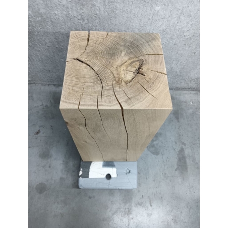 sokkel eiken massief, 28,5 x 29 x 60 cm (LxBxH) - SALE