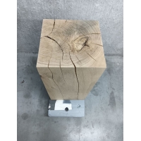 sokkel eiken massief, 28,5 x 29 x 60 cm (LxBxH) - SALE