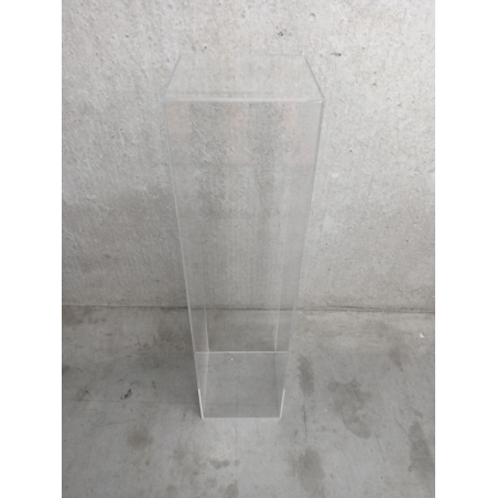plexiglas sokkel, 25 x 25 x 100 cm (LxBxH) - SALE