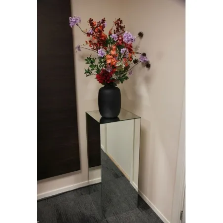 spiegel sokkel (glas), 40 x 40 x 100 cm (lxbxh)