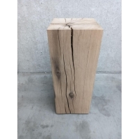 sokkel eiken massief, 23 x 23 x 60 cm (LxBxH) - SALE