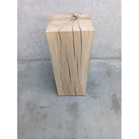sokkel eiken massief, 23 x 23 x 60 cm (LxBxH) - SALE