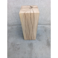 sokkel eiken massief, 23 x 23 x 60 cm (LxBxH) - SALE