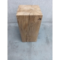 sokkel eiken massief, 26 x 26 x 56 cm (LxBxH) - SALE
