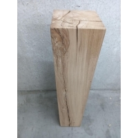 sokkel eiken massief, 19 x 19 x 100 cm (LxBxH) - SALE