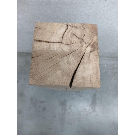 sokkel eiken massief, 19 x 19 x 100 cm (LxBxH) - SALE