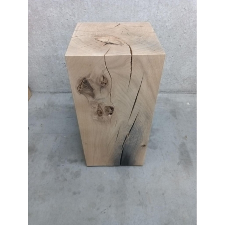 sokkel eiken massief, 28 x 29 x 60 cm (LxBxH) - SALE