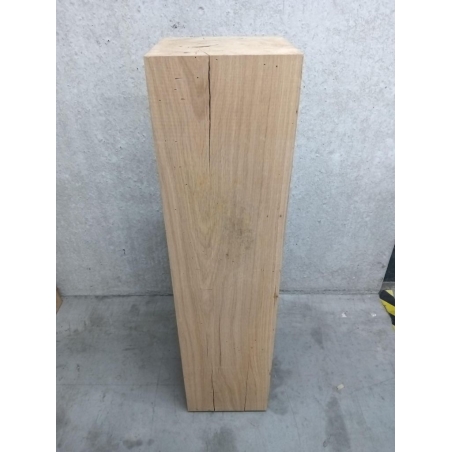 sokkel eiken massief, 24 x 24 x 100 cm (LxBxH) - SALE