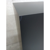 Solits sokkel zwart mat, 30 x 30 x 100 cm (LxBxH) - SALE